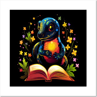 Salamander Reads Book Posters and Art